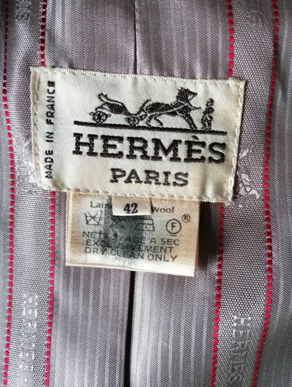Hermès jas / blazer FR42