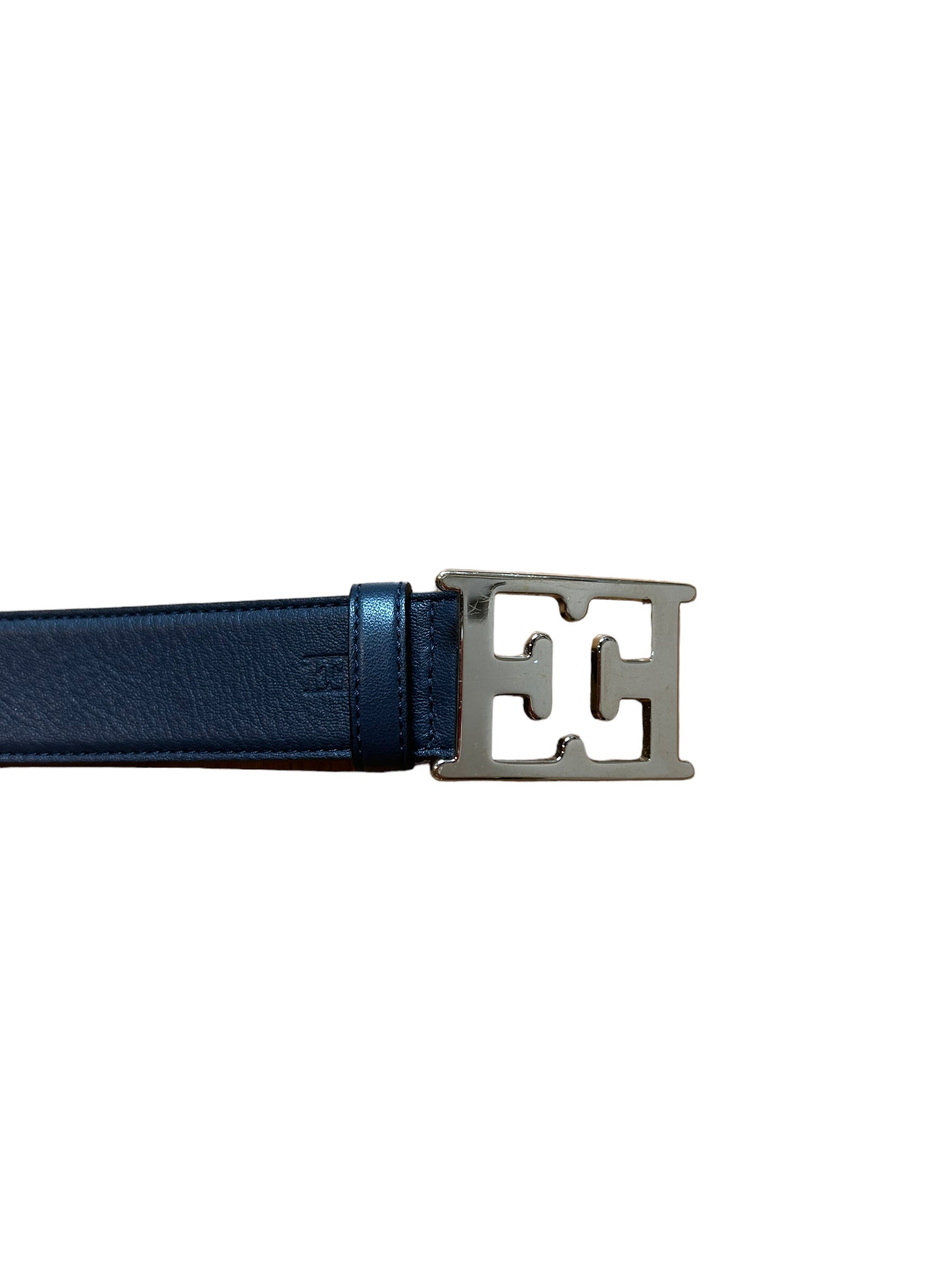 Escada riem blauw
