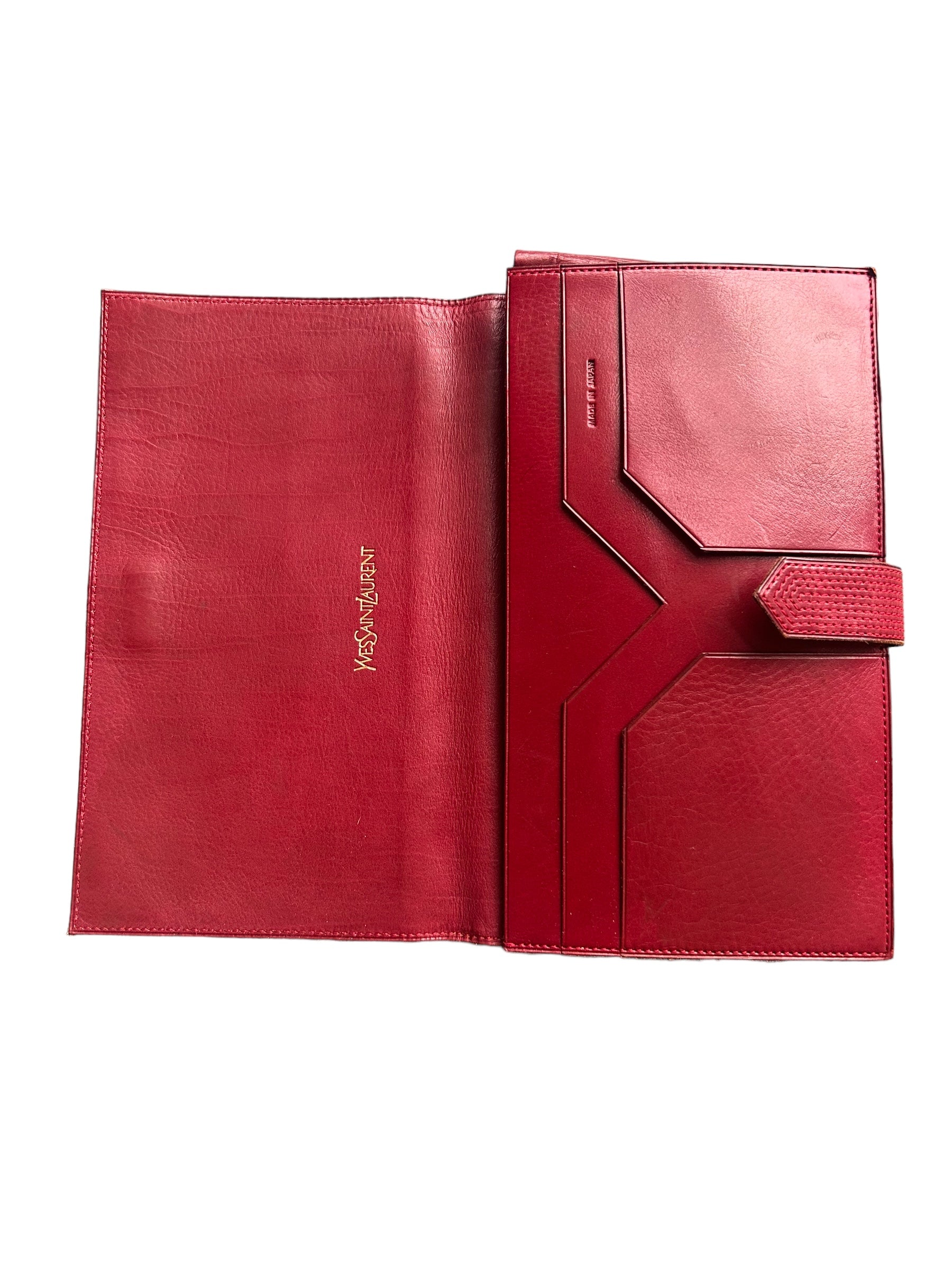 Yves Saint Laurent Documenten clutch