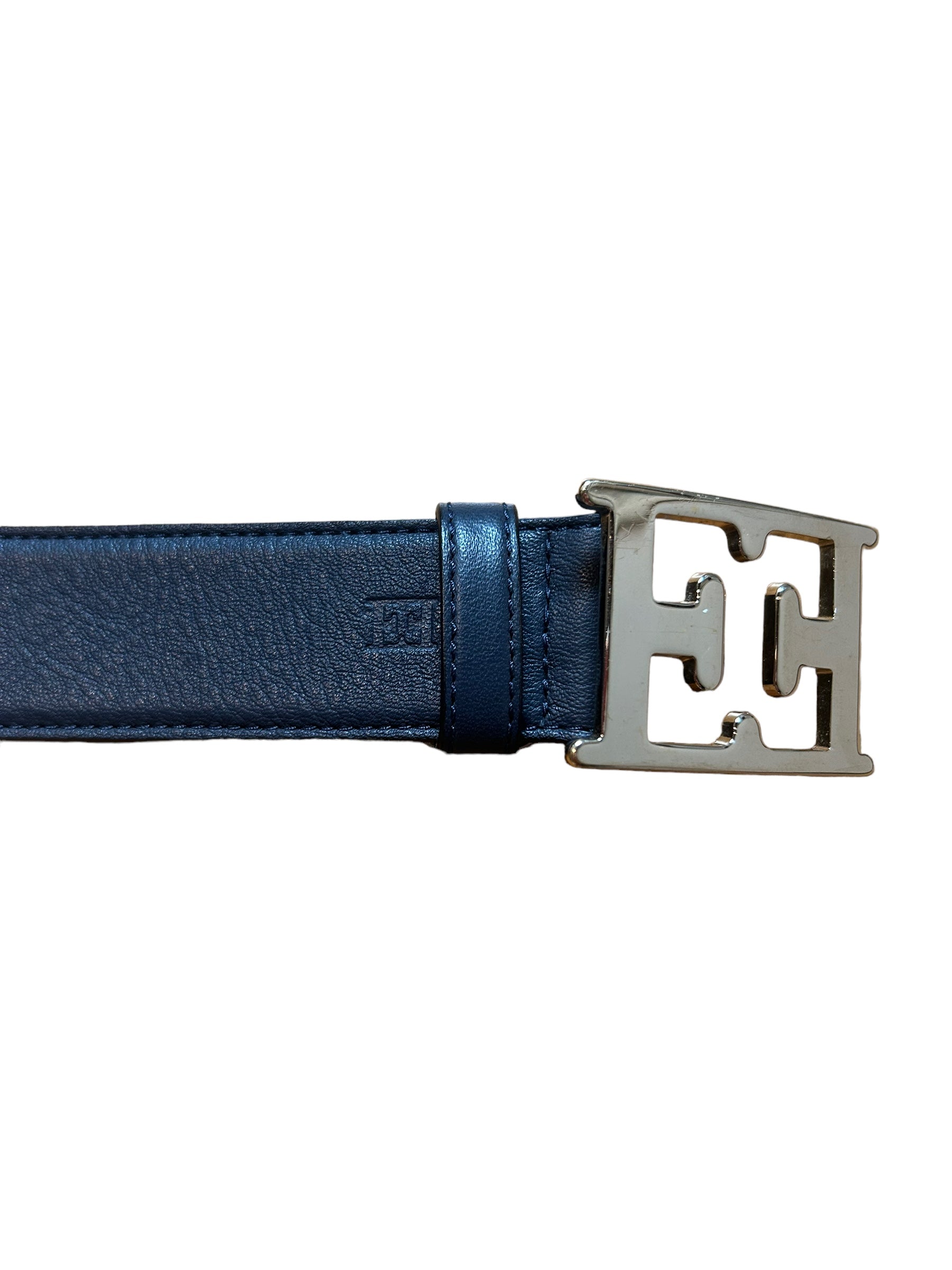 Escada riem blauw