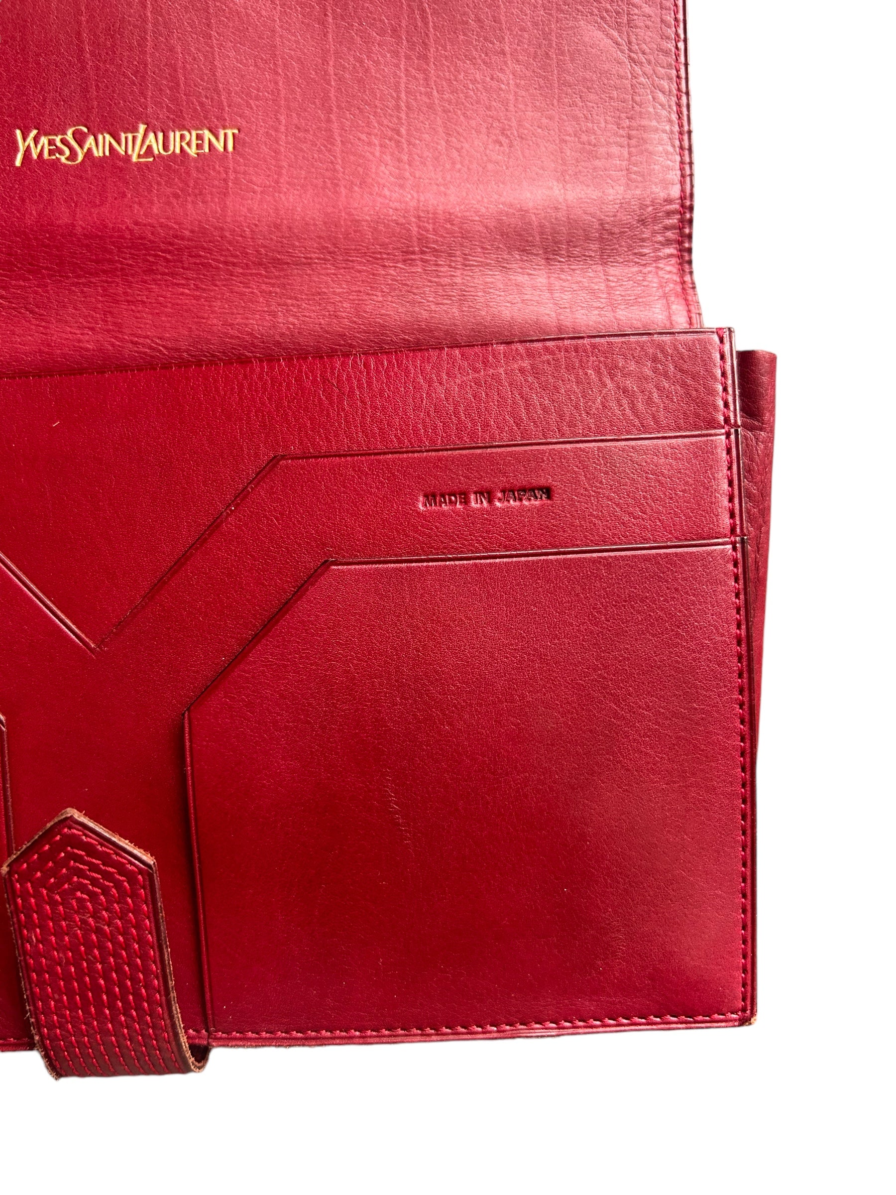 Yves Saint Laurent Documenten clutch