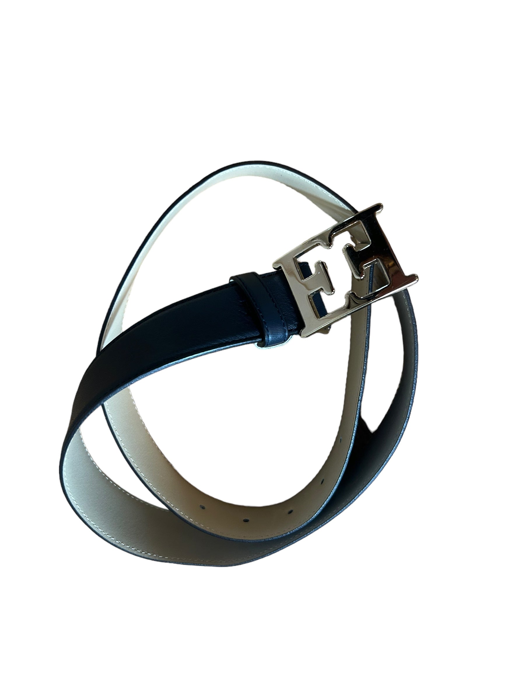 Escada riem blauw