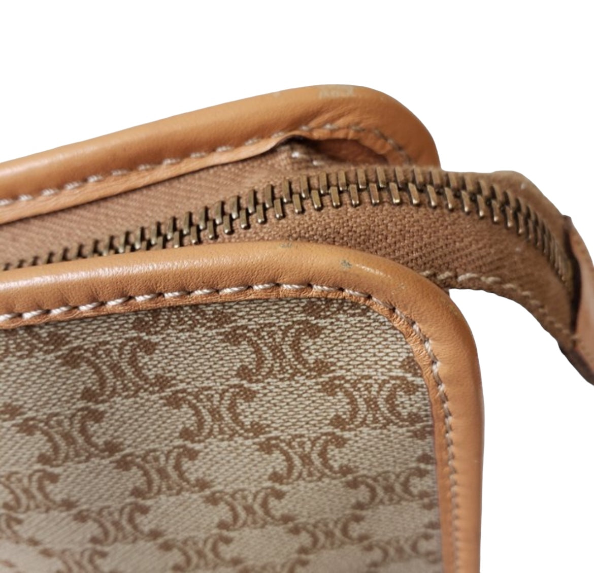 Celine - Macadam monogram make-up tasje