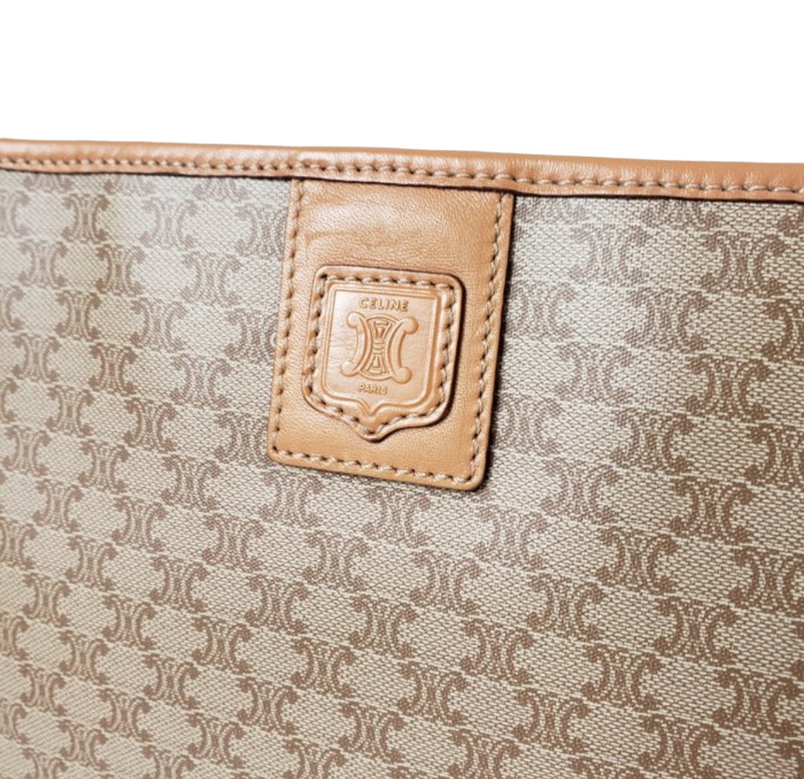 Celine - Macadam monogram make-up tasje