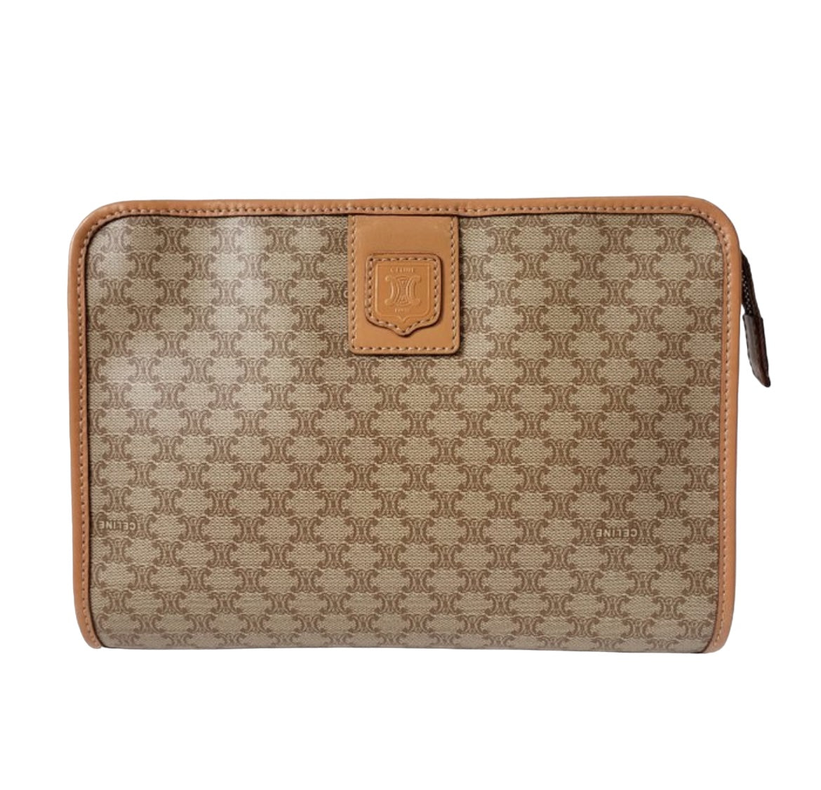 Celine - Macadam monogram make-up tasje