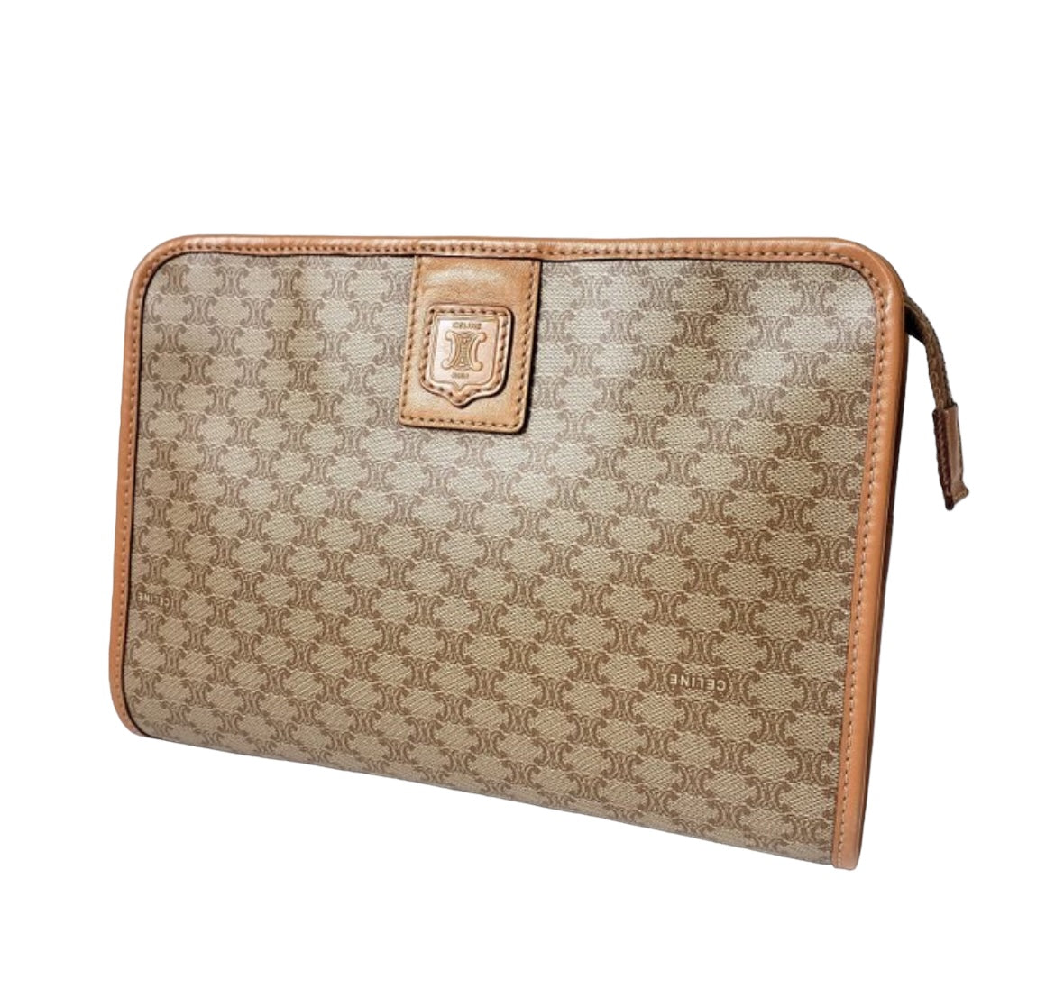 Celine - Macadam monogram make-up tasje