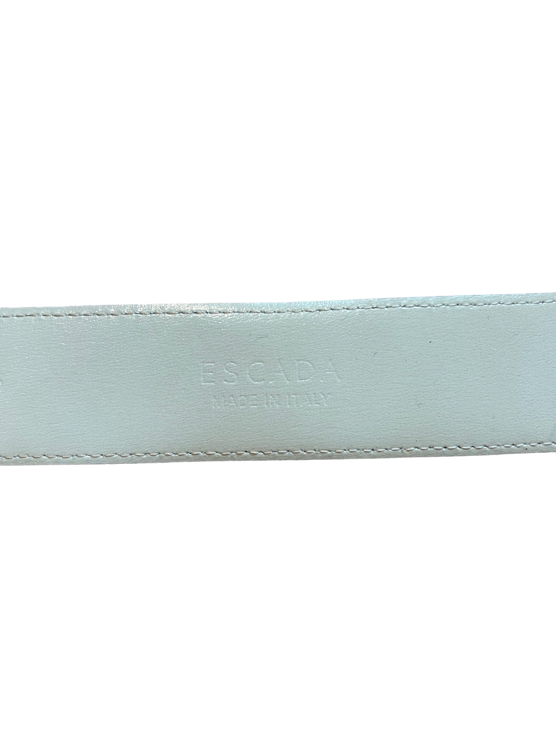 Escada riem blauw