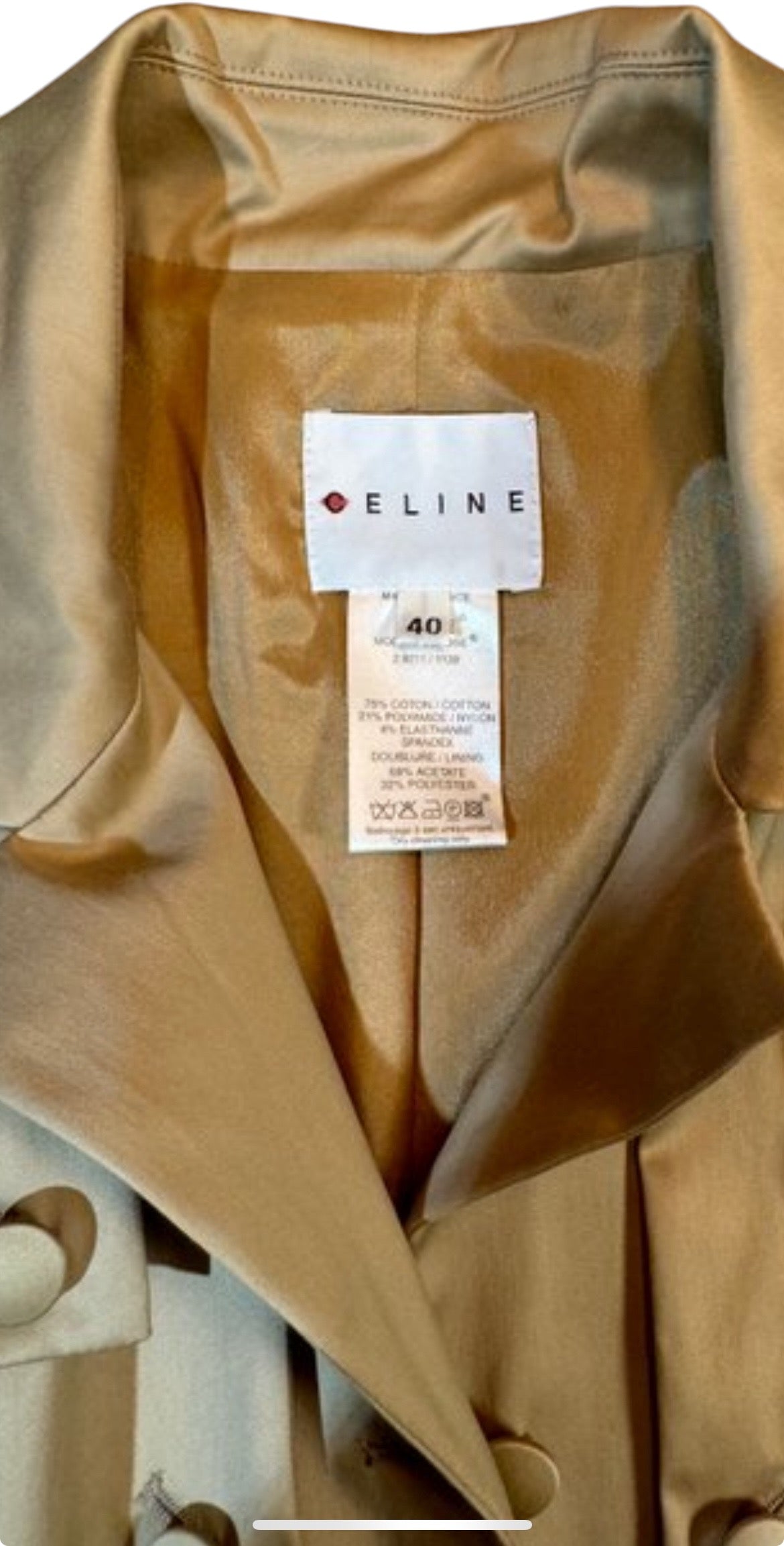 Celine trenchcoat 34/36