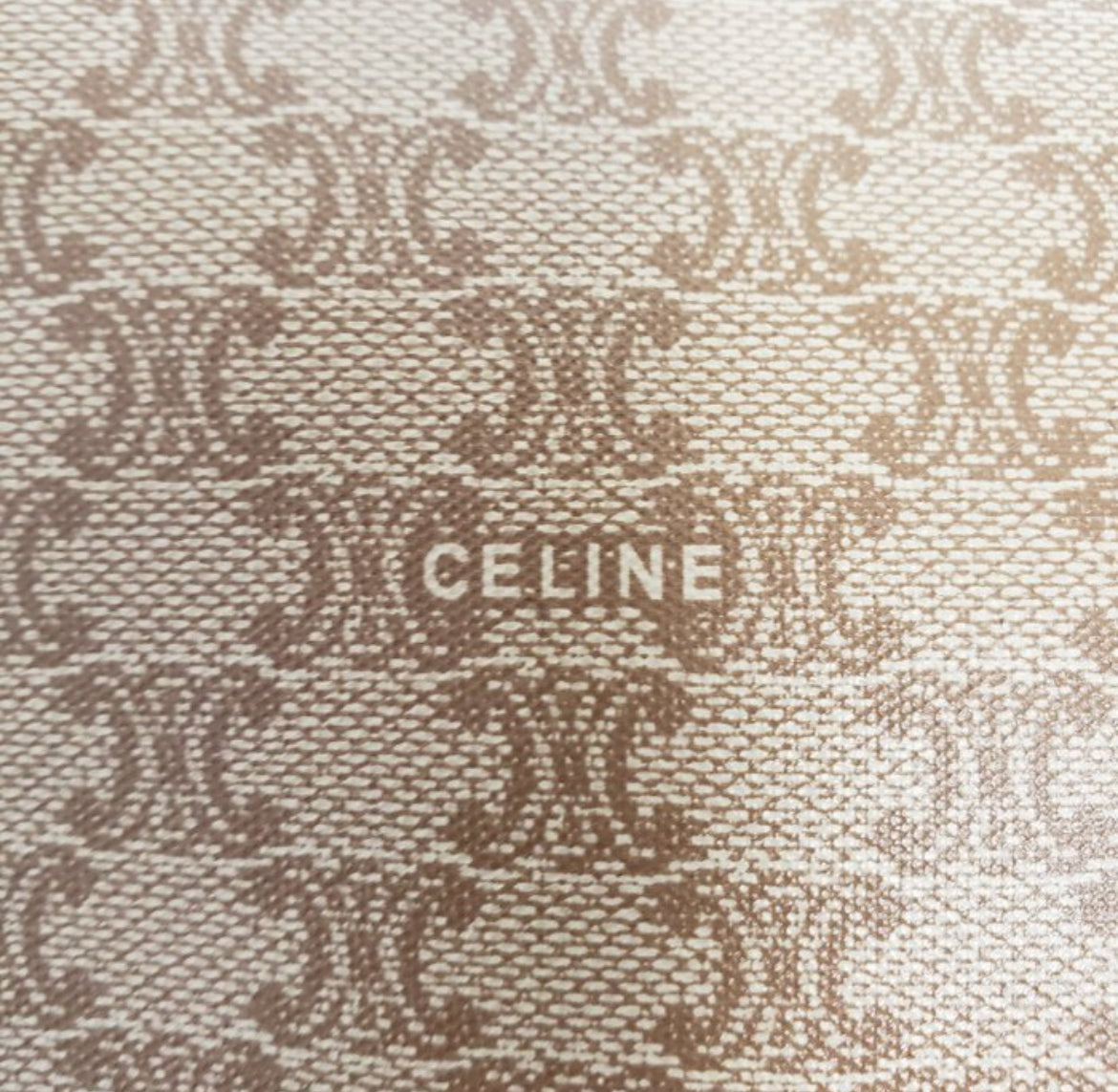 Celine - Macadam monogram make-up tasje